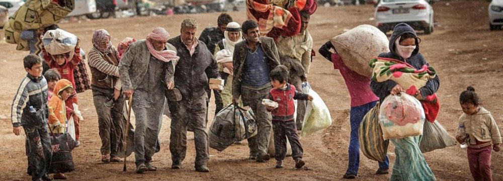 Syria Refugees Stranded at Jordan Border