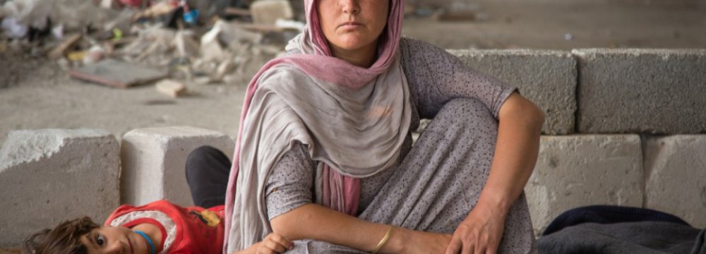 Mass Grave of Yazidis in Iraq