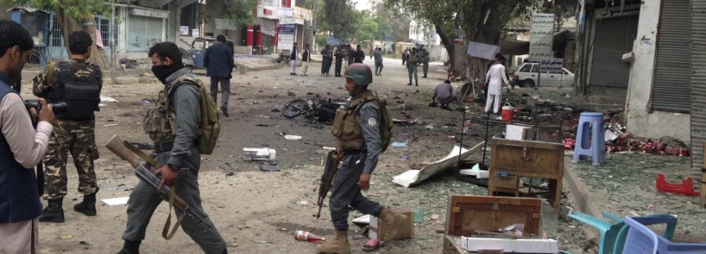 Afghanistan Suicide Blast Kills 33