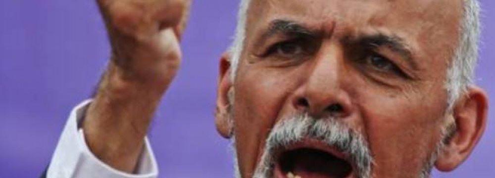 Ghani Calls “Holy War” Against Corruption