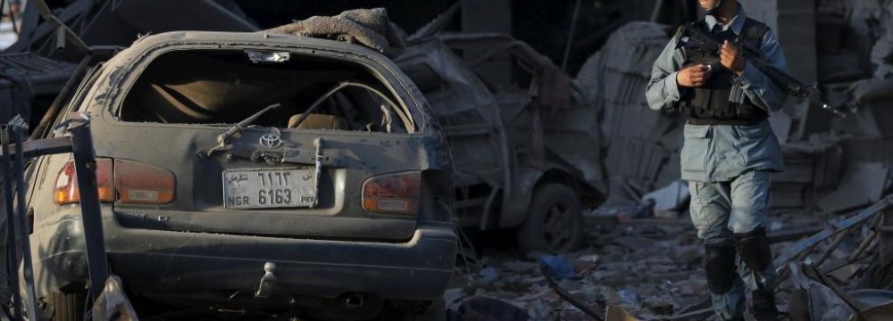 Truck Bomb Kills Scores in Kabul