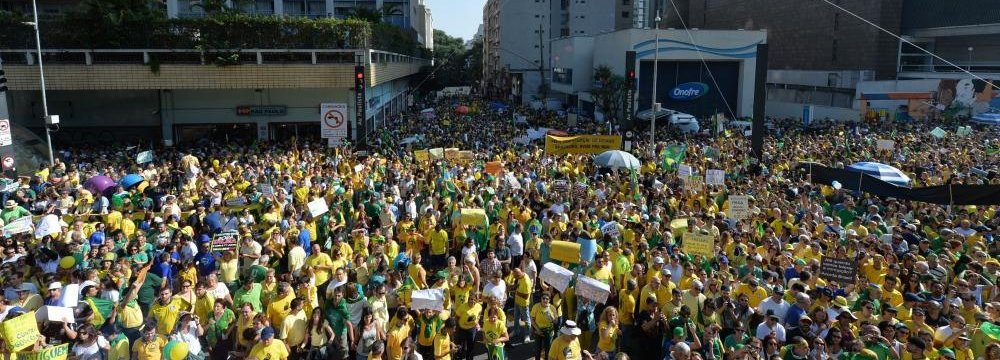 Mass Protests Against Rousseff Gov’t