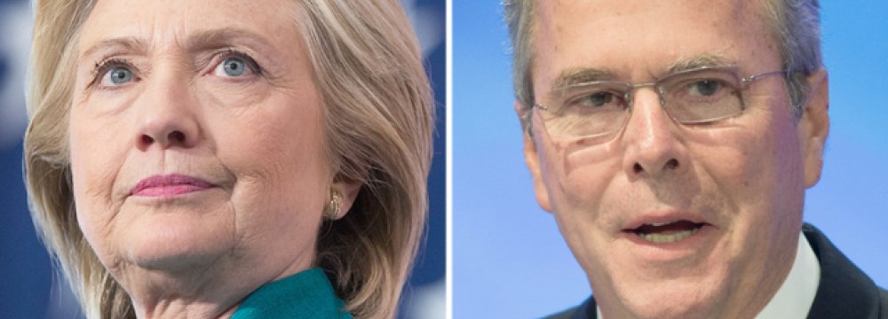 Bush, Clinton Trade Blame Over Iraq War