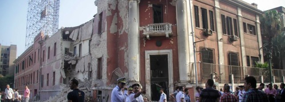 Deadly Blast at Italian Consulate in Cairo