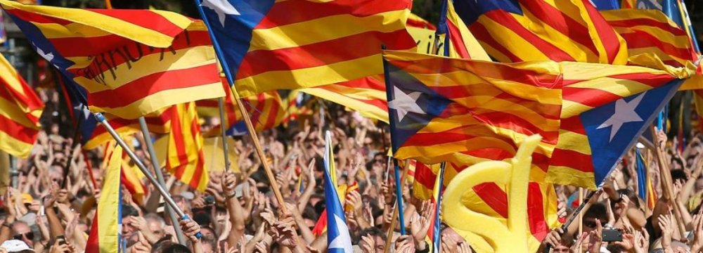 Catalans Back Independence  