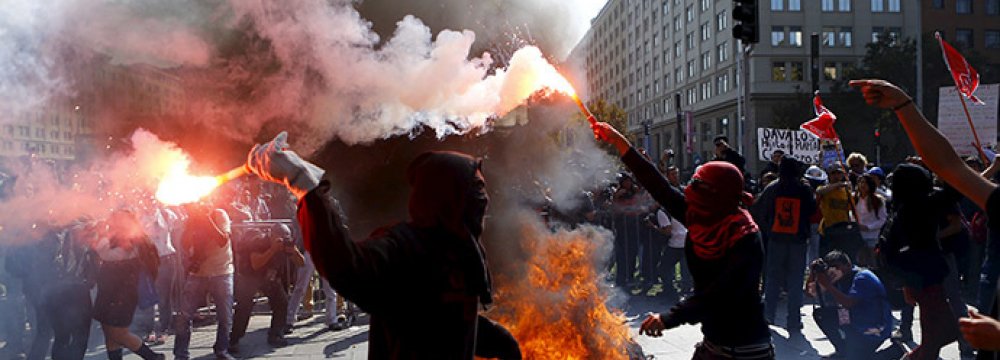 Student Protest in Chile