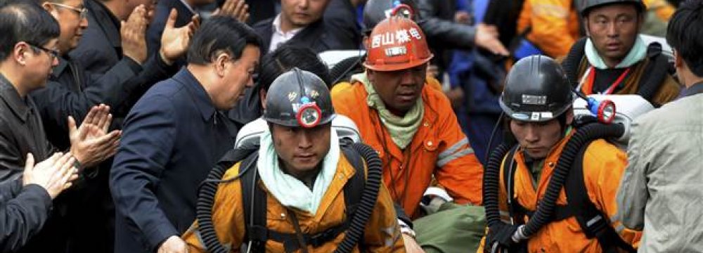 4 Chinese Miners Rescued 