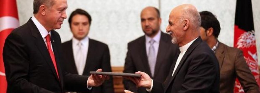 Afghanistan, Turkey Sign Strategic Deal