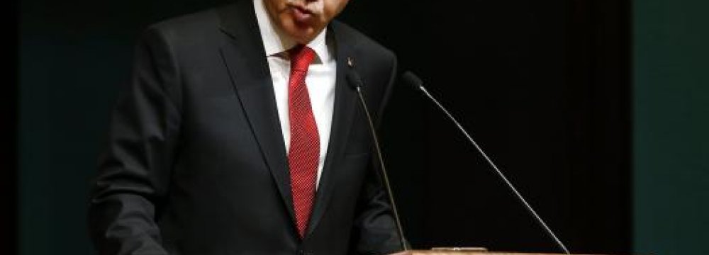 Erdogan Snubs EU Over Media Raids Criticism 