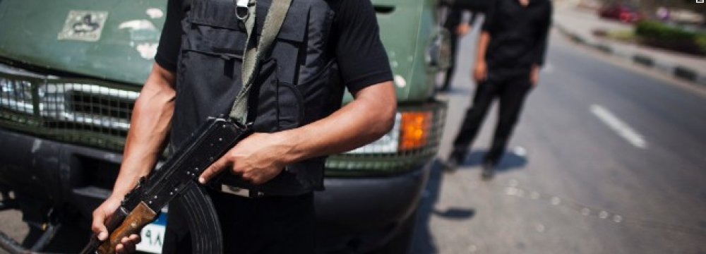 Egypt Police Shot Dead