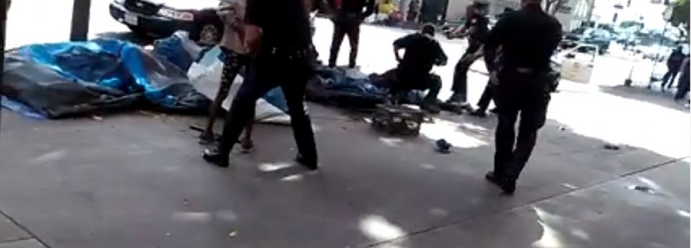 LAPD Shoots Homeless