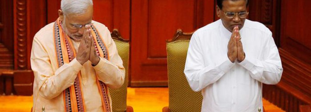 India, Lanka  Mend Ties