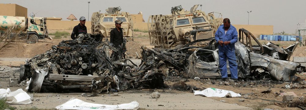 2 Iraqi Generals Killed in IS Suicide Attack