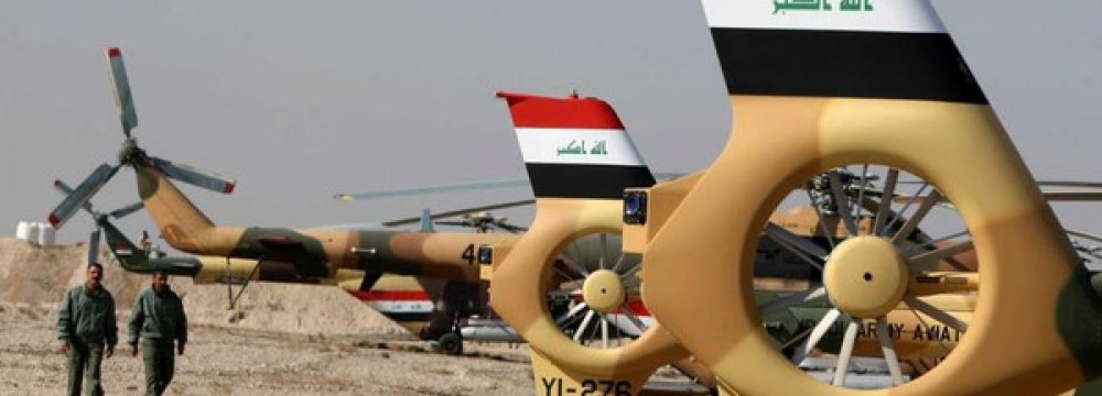IS Shoots Down Iraqi copter