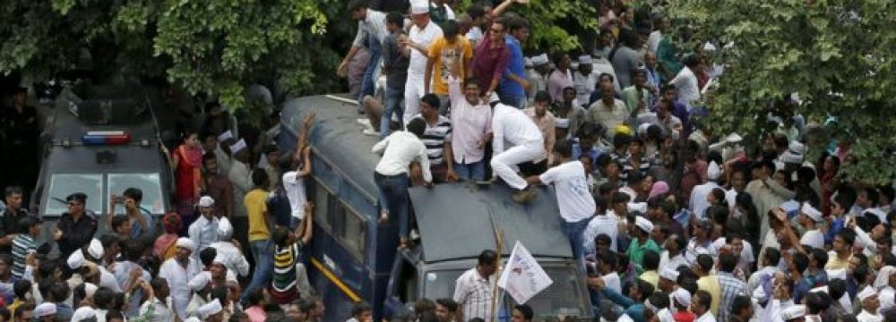 Clashes in W. India Over Caste Protest