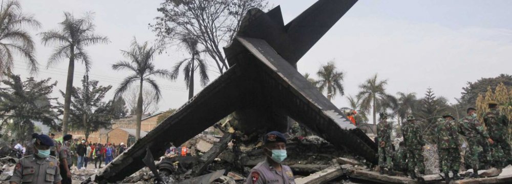 Indonesia Plane Crash Toll Rises