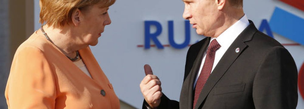 Merkel Calls for Russia Cooperation