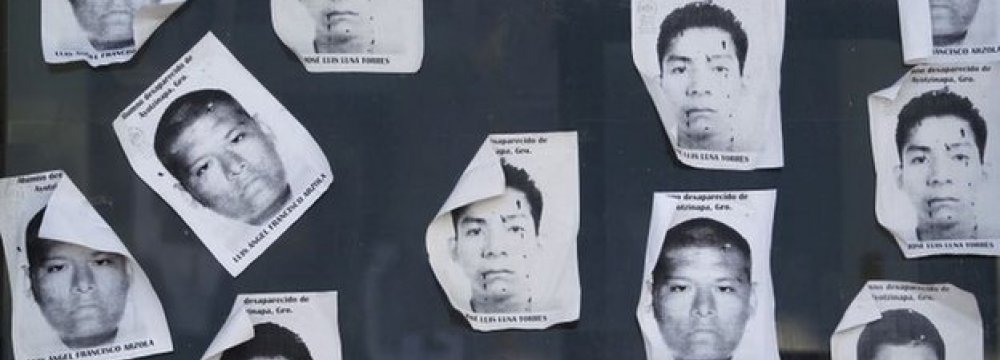 Mexico Offers Reward for Info on Missing Students