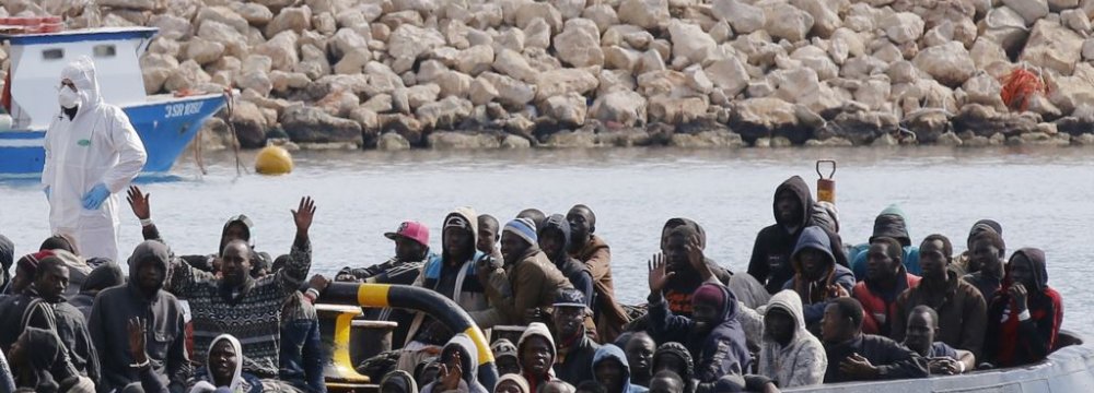 117 Migrants Rescued Off Greek Island