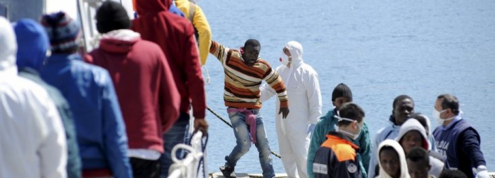 40 Migrants Dead Off Libya