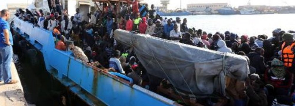 1,800 Migrants Rescued Off Italy
