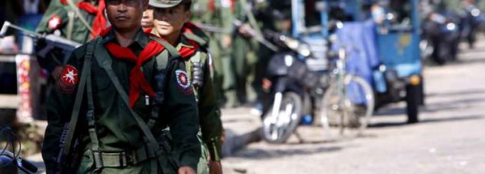 Myanmar Guerrillas Kill 7 Soldiers 