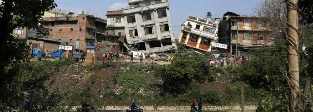 UN Says 8m Affected in Nepal Earthquake