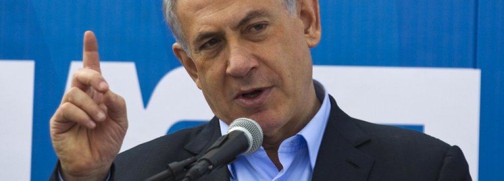 Netanyahu Denies Backing Away  From Two-State Solution