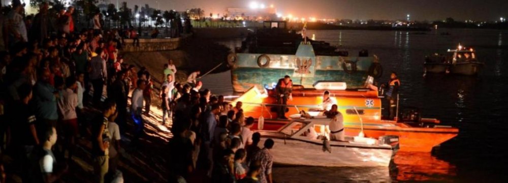 Cargo Crash With Boat Kills 31 in Nile
