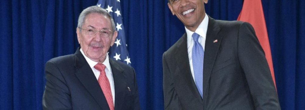 Obama, Castro Meet in NY