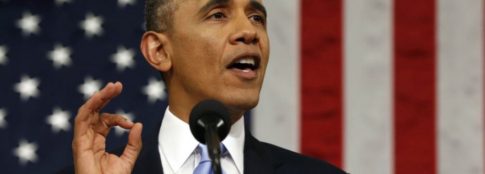 Obama Challenges Republicans in State of Union Speech