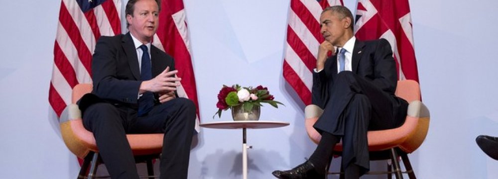 Obama Talks Mideast Problems on G7 Sidelines