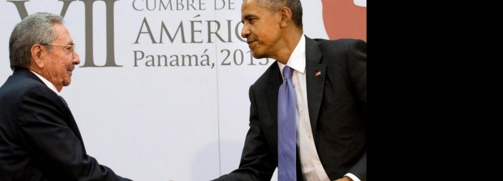 Obama, Castro Vow  to Turn the Page