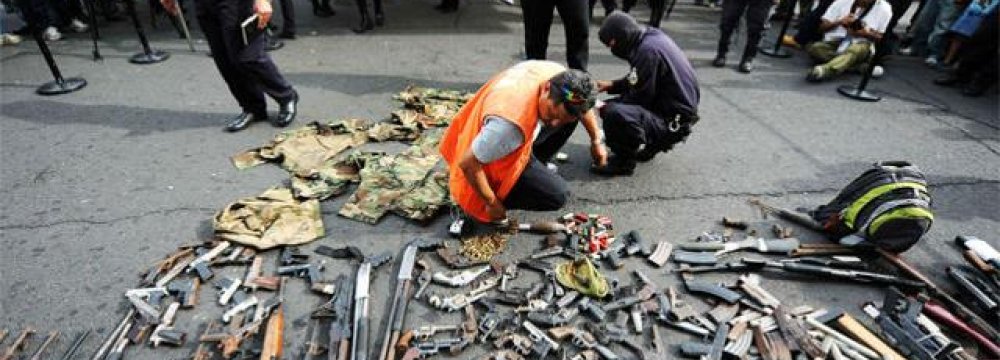 Philippine Rebels Give Up Arms