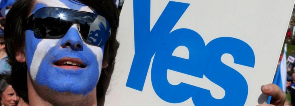 Scottish Independence Supporters Lead Poll