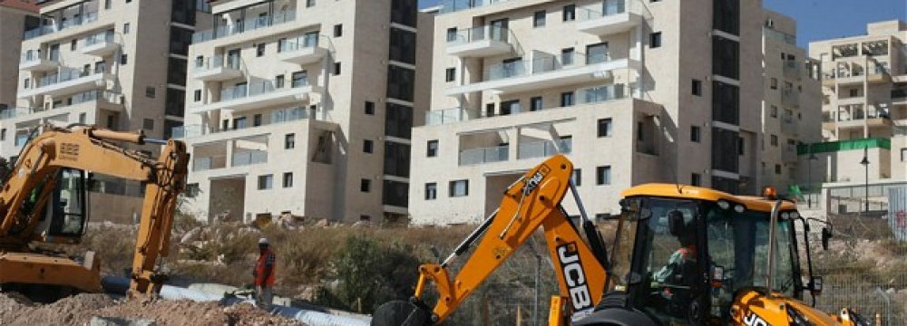 More Israeli Settlements