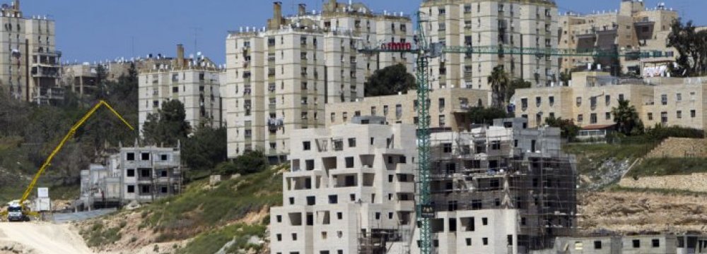 Israel Says Will Never Limit Settlements