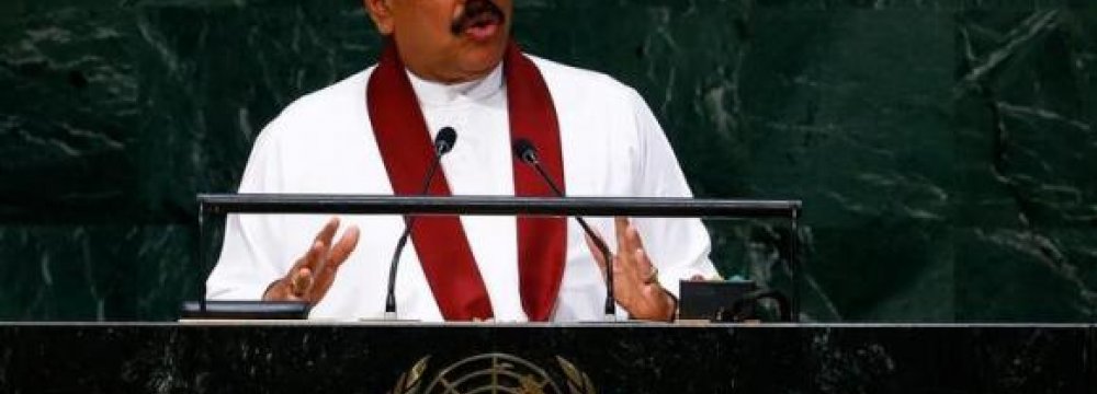 Sri Lanka President Set for 3rd Term