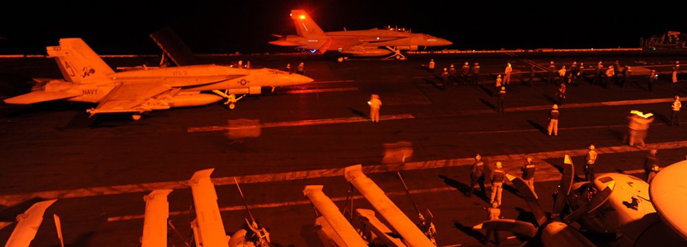 US, 4 Arab States Bomb IS Positions in Syria