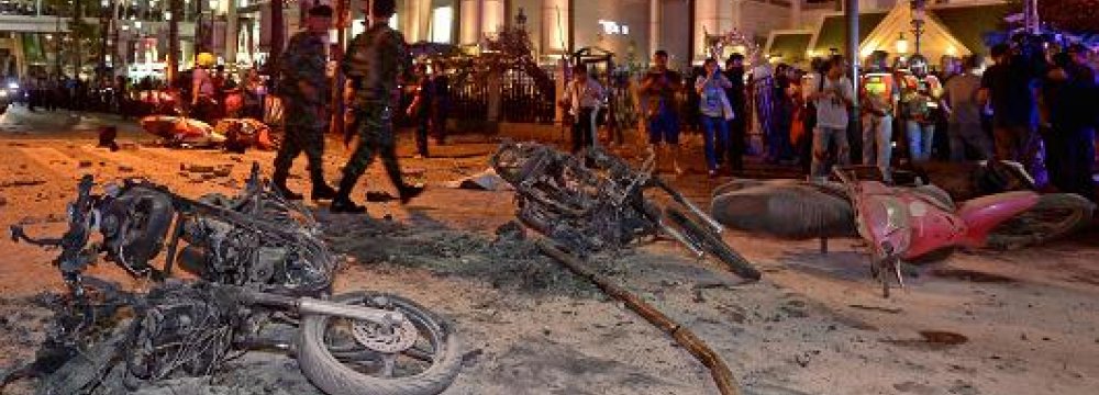 Thailand Hunting for Bomb Suspect Caught on Camera