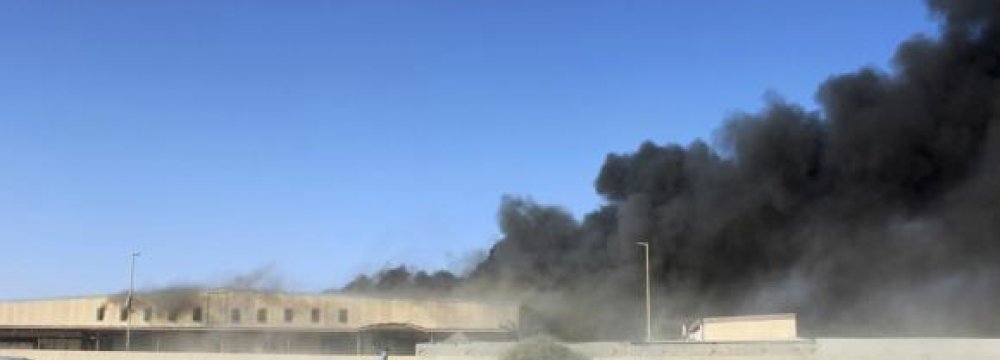 Fresh Air Strikes Near Tripoli