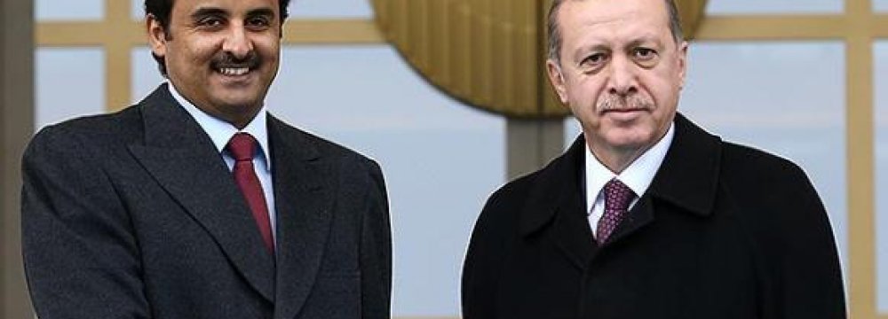 Qatar Urges Turkey to Mend Egypt Ties