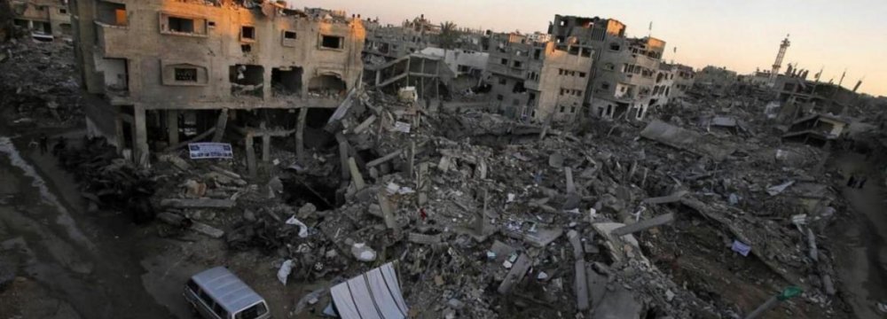 UN Brokers Deal  to Rebuild Gaza 