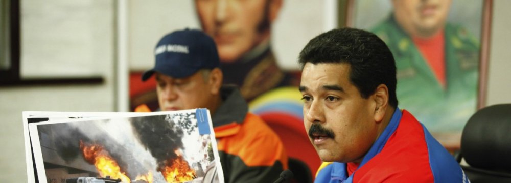 Venezuela Accuses US of Conspiracy