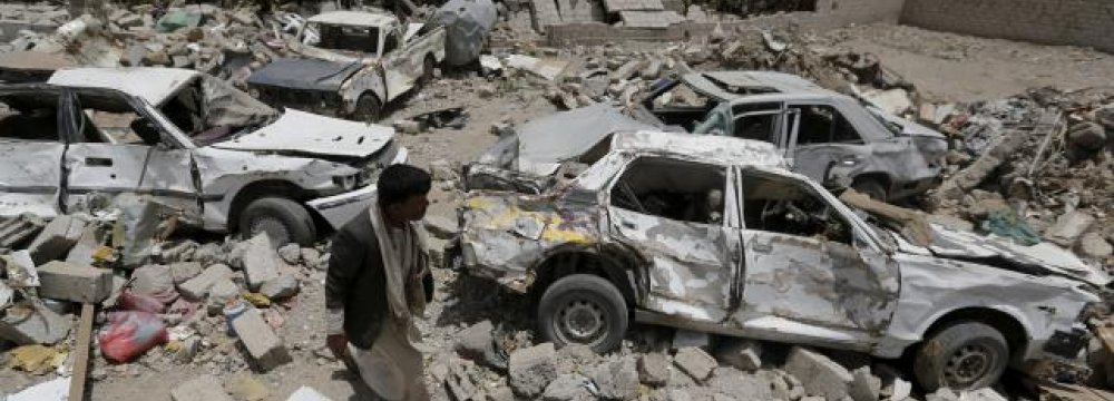 Saudi-Led Airstrikes Target Sanaa