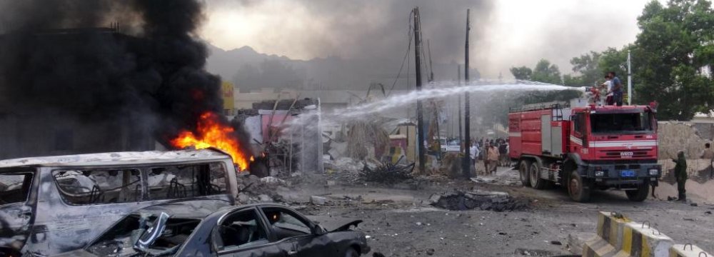 IS Claims Aden Bombing 