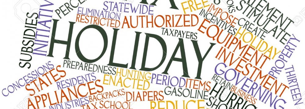 Tax Holiday for Small Industries 