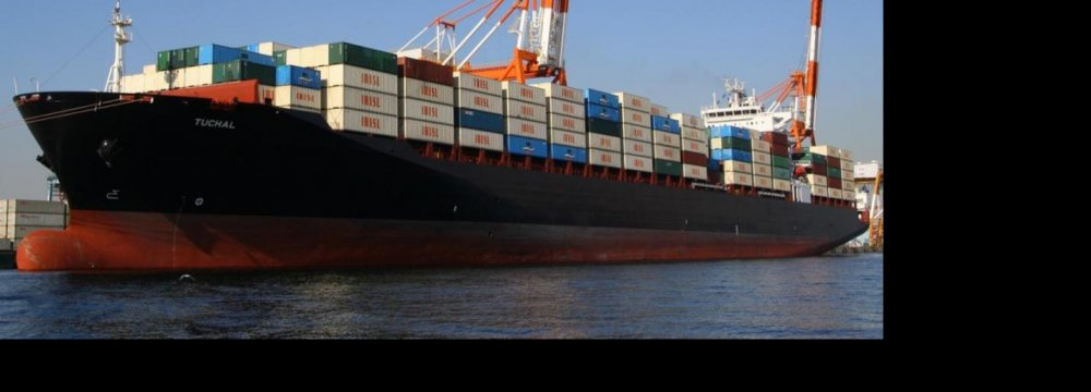 Iran Container Ships Set for Europe Sailings After 5 Yrs. 