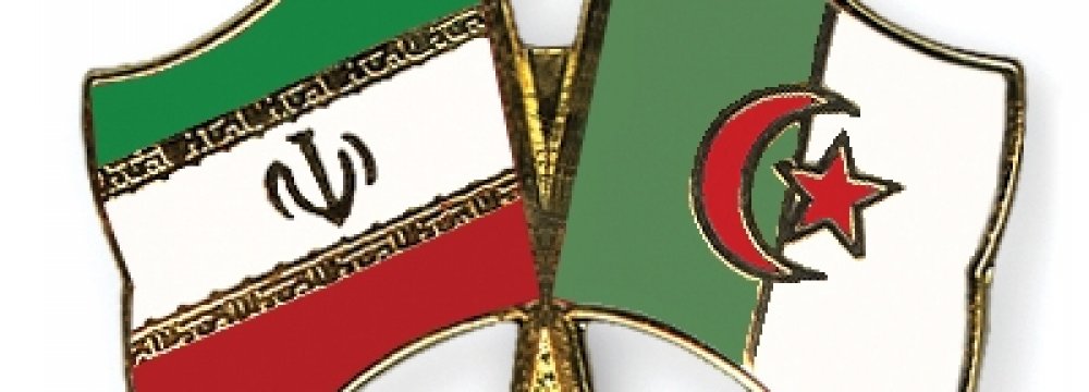 Iran, Algeria Call for Expansion of Economic Ties