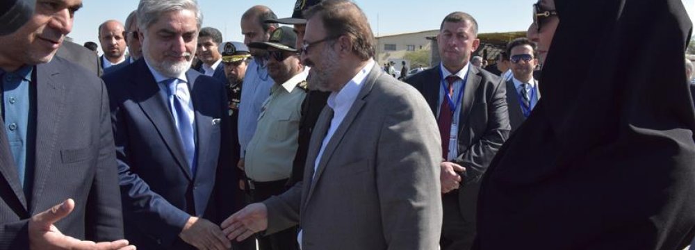 Chabahar Focus of Abdullah’s Iran Visit 